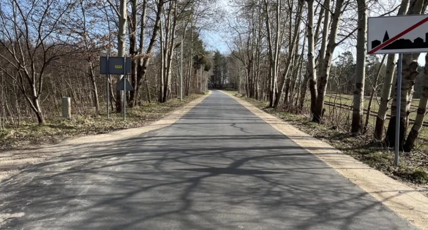 Remont drogi  Goręczyno – Koszowatka - Ostrzyce zakończony