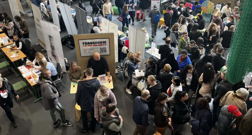 Blisko 800 odwiedzających - rekordowe Targi Pracy w Kartuzach