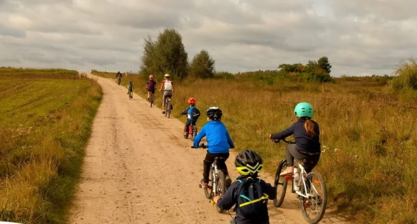 Rodzinny rajd rowerowy z Żukowa do Małkowa