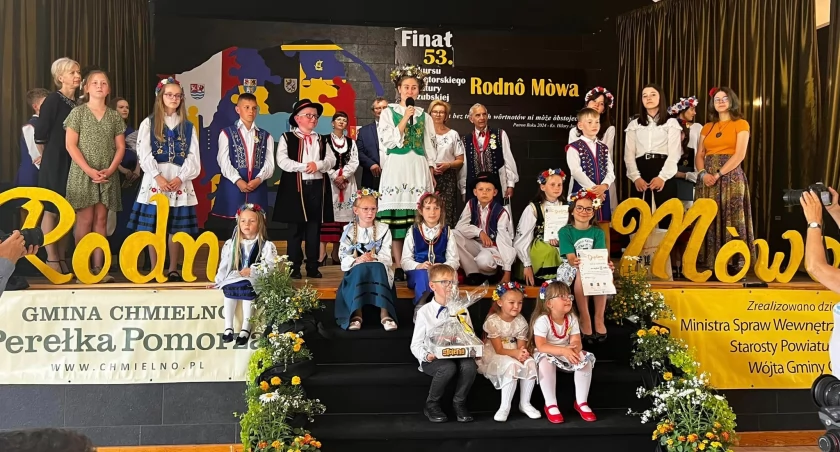 53. finał Konkursu Rodno Mowa w Chmielnie - najlepsi kaszubscy recytatorzy nagrodzeni