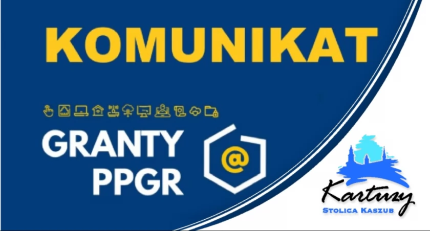 Gmina Kartuzy. Przypomnienie o złożenia oświadczenia o posiadaniu sprzętu z grantów PPGR