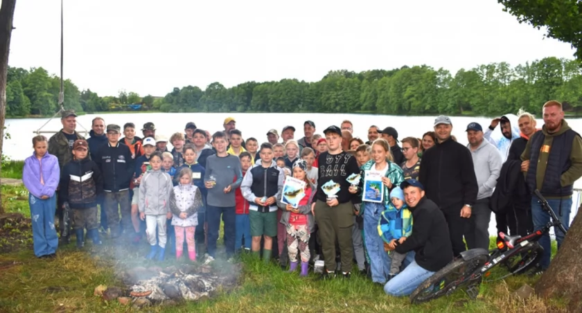 W Sierakowicach nie zabrakło atrakcji podczas XX zawodów wędkarskich