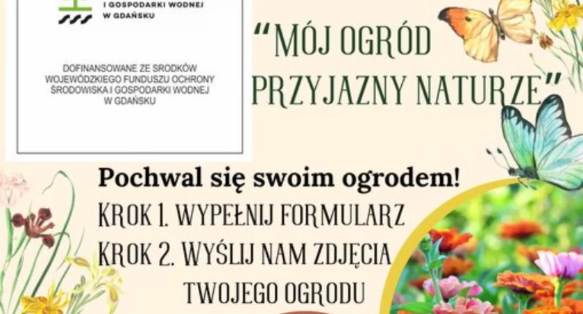 W gminie Somonino odbędzie się konkurs promujący ekologiczne praktyki ogrodnicze 