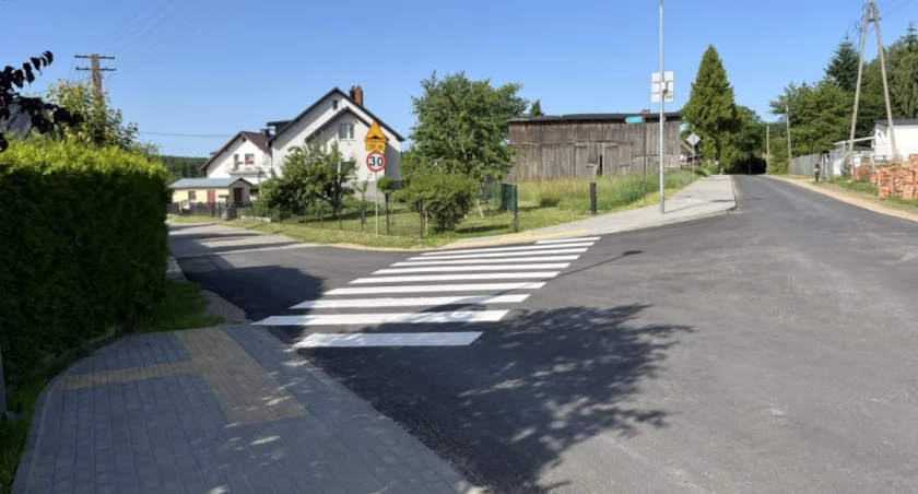 Zakończono prace budowlane oraz modernizacje na ulicach Św. Floriana i Leśnej w Hopowie