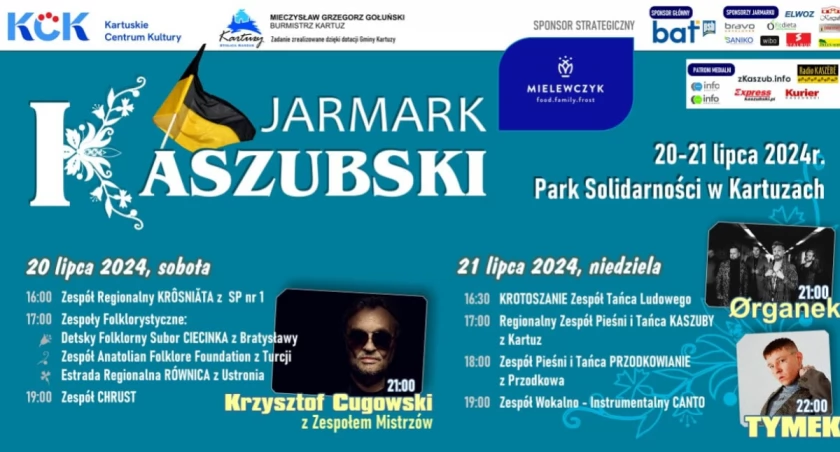 Jarmark Kaszubski z Krzysztofem Cugowskim, Ørgankiem oraz Tymkiem