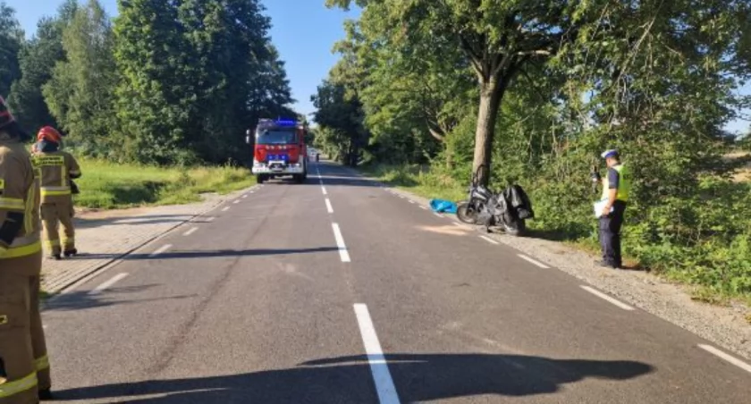 W weekend doszło do czterech wypadków z udziałem motocyklistów. Jeden zbiegł z miejsca zdarzenia