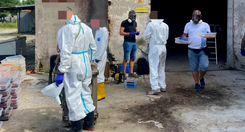 Policja w powiecie kartuskim zabezpieczyła blisko 200 kg narkotyków