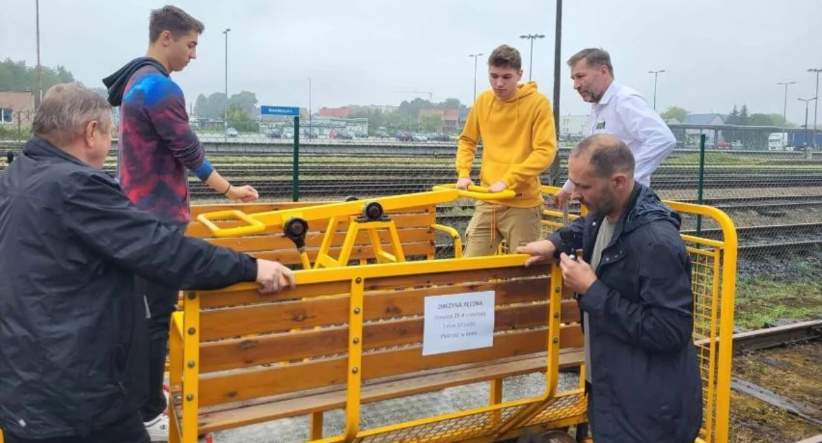 Kościerzyna. VII Mistrzostwa Pomorza w Wyścigach Drezyn Ręcznych