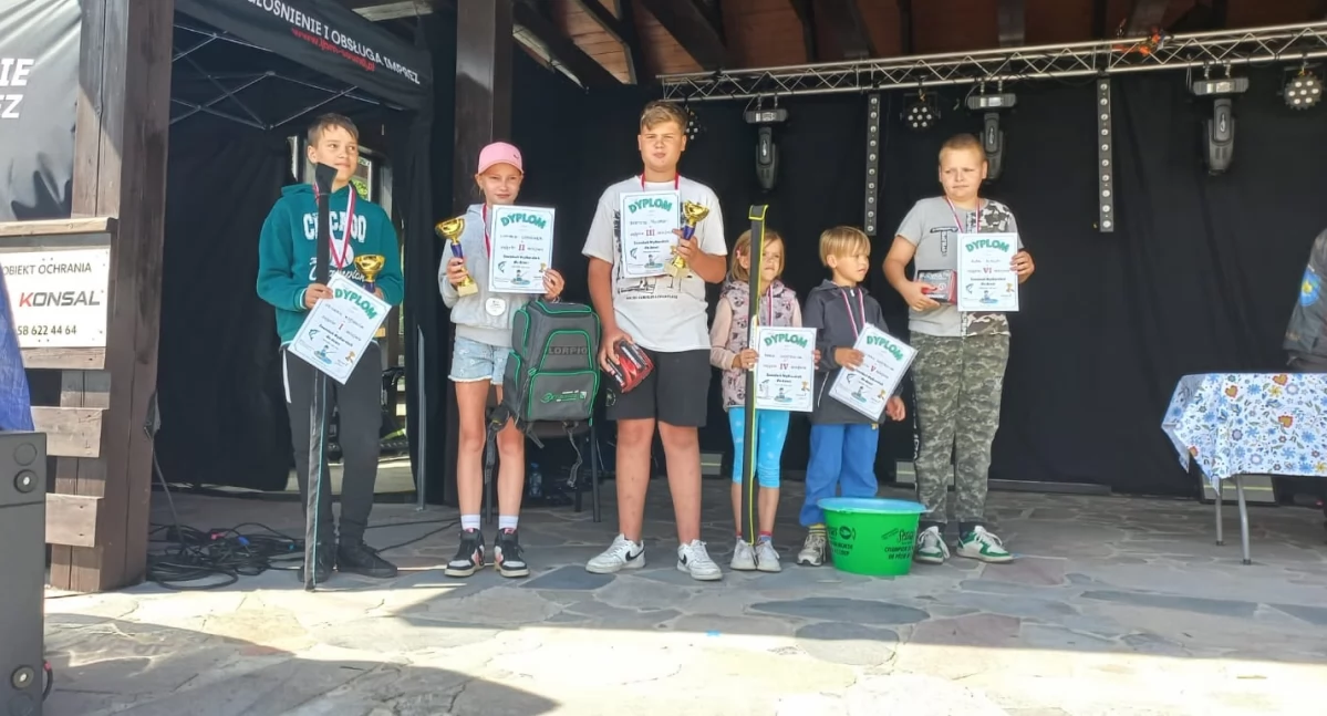 Podczas Ostrzyckiego Lata odbyły się zawody wędkarskie dla dzieci