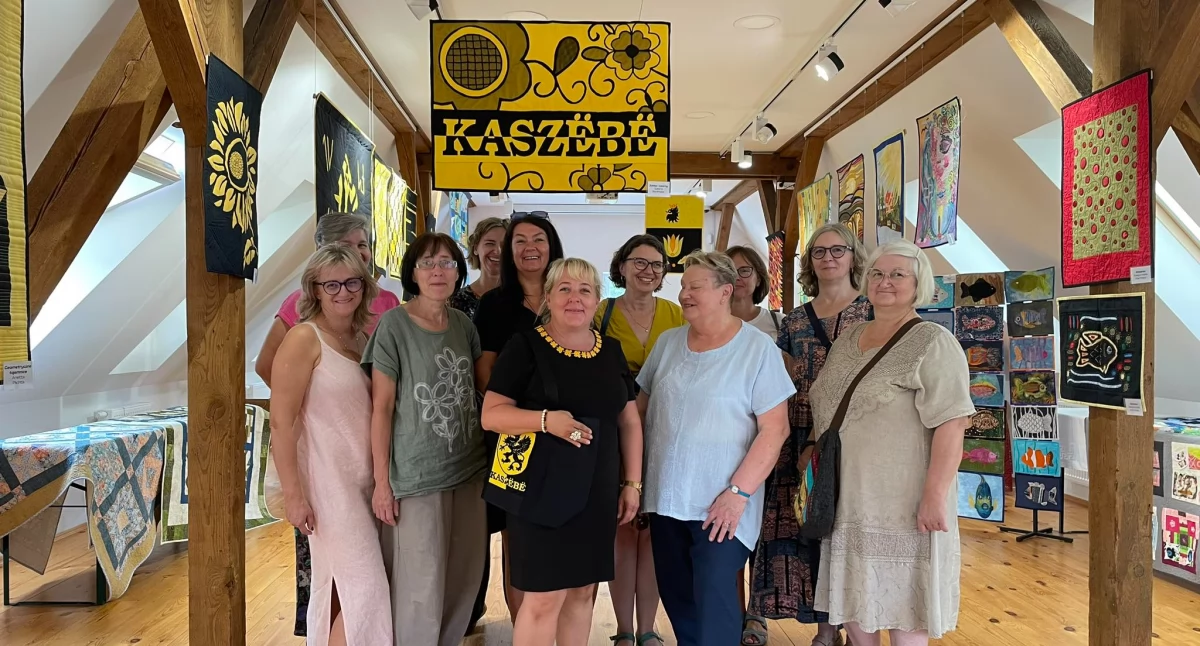 W Kartuzach ruszyła wystawa patchworków inspirowanych kulturą kaszubską