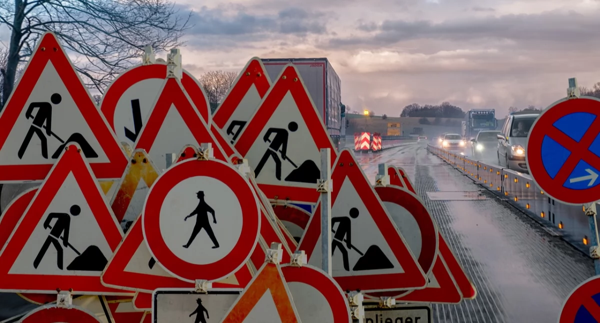 Uwaga kierowcy! Utrudnienia na DW218 i DK7 w Żukowie z powodu budowy obwodnicy