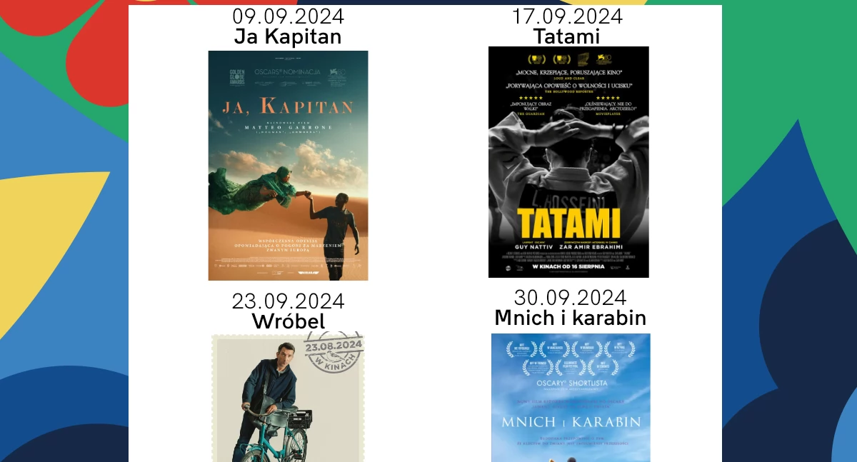 Kartuzy. Klub Dobrego Filmu - sprawdź wrześniowy repertuar