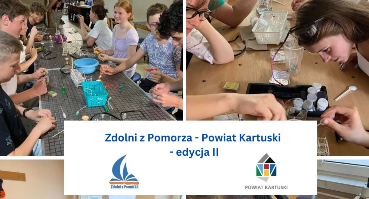 Ponad 1,5 mln zł na wsparcie uzdolnionych uczniów z powiatu kartuskiego