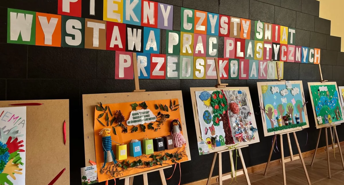 Wystawa o ekologii w Chmielnie. Dzieci uczyły się, jak dbać o planetę