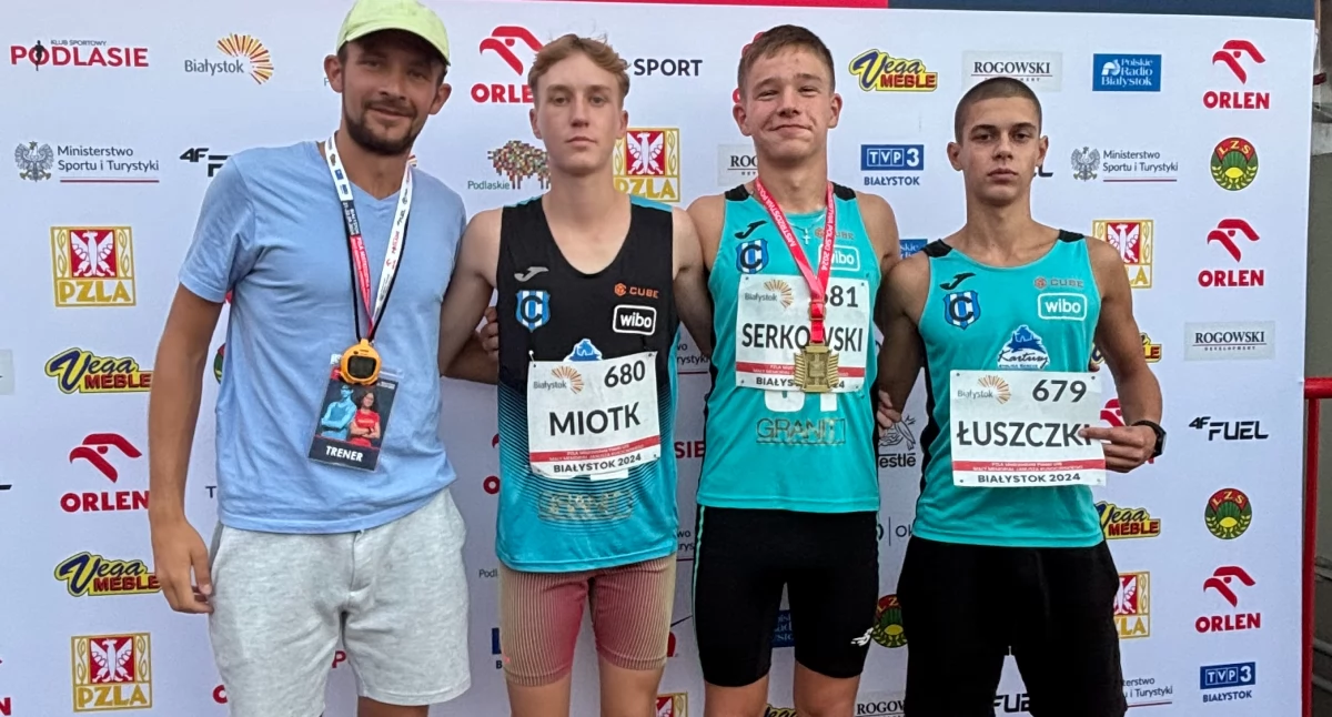 Samuel Serkowski uzyskał tytuł Mistrza Polski U16 na 2000 m
