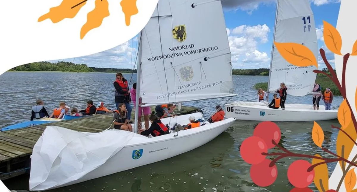 Kamienica Królewska. Zakończenie sezonu żeglarskiego i 25-lecie UKS Wiking