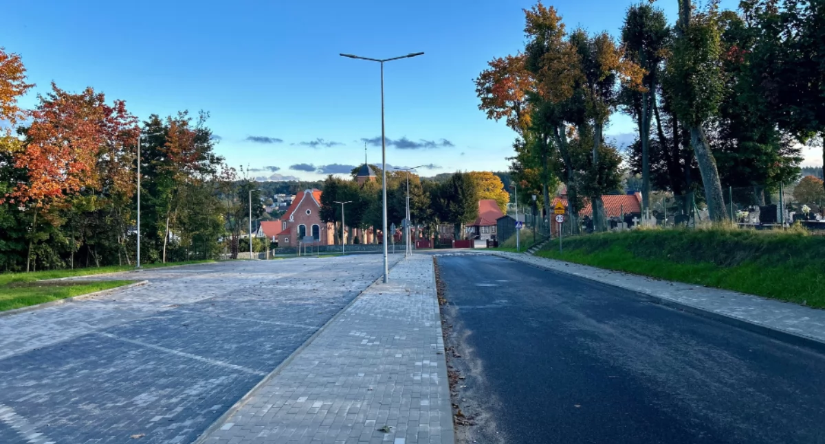 Zakończono przebudowę ul. Topolowej w Goręczynie 