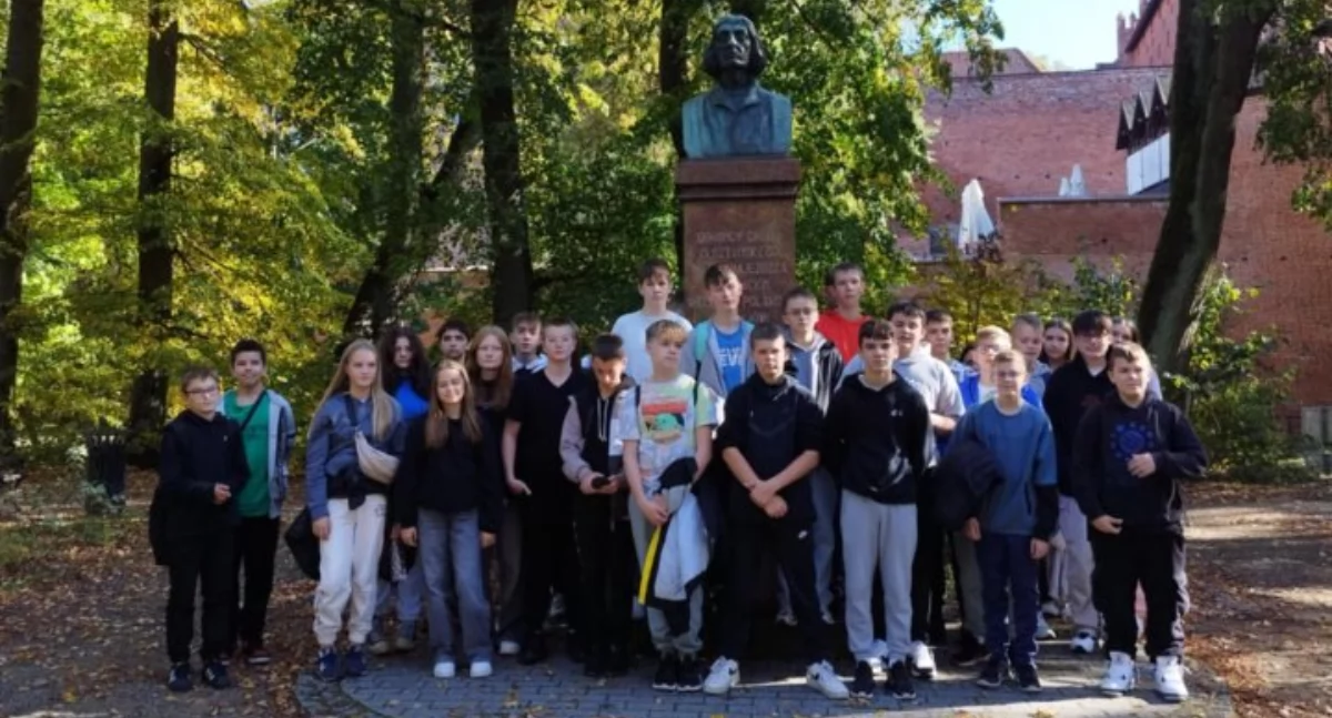 Lekcja historii w terenie: uczniowie z Somonina zwiedzili Grunwald i Stutthof