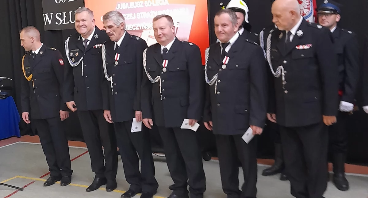 60 lat w służbie mieszkańcom - jubileusz strażaków z Pomieczyńskiej Huty
