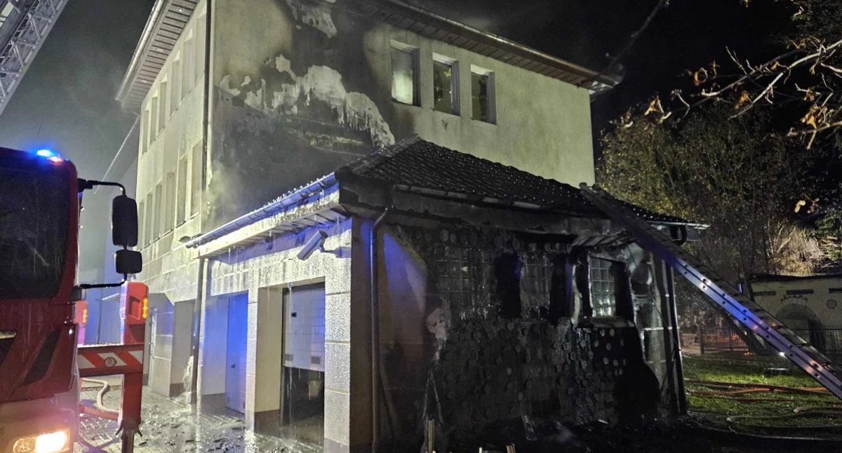 Kartuzy. Pożar Urzędu Skarbowego. Straty sięgają 2 mln zł!