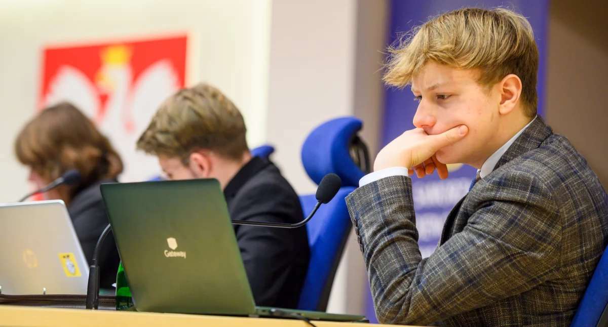 Uczeń Klasztornej, Łukasz Radko po raz drugi reprezentuje młodzież w Sejmiku Pomorza
