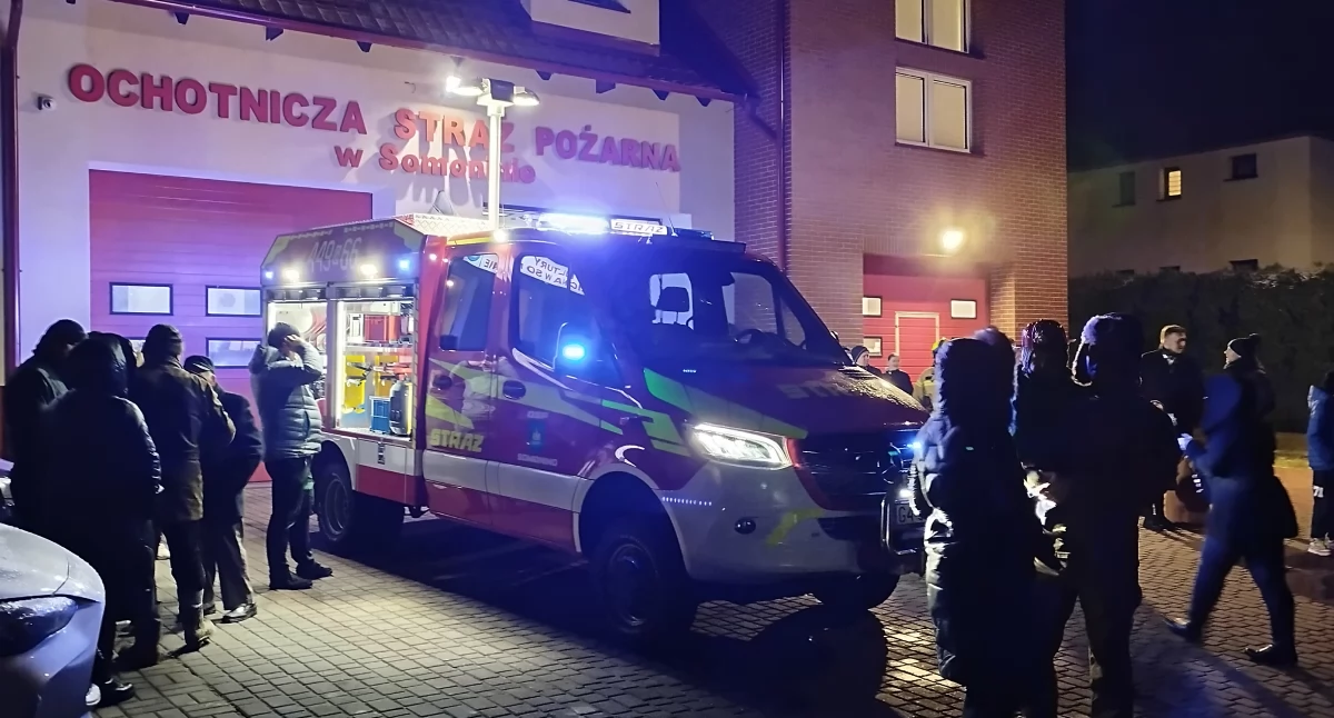 Strażacy z Somonina spełnili marzenia o nowym wozie - Mercedes już w jednostce!