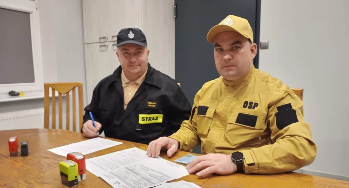 Współpraca między jednostkami: Ford Transit trafił do OSP Kamela