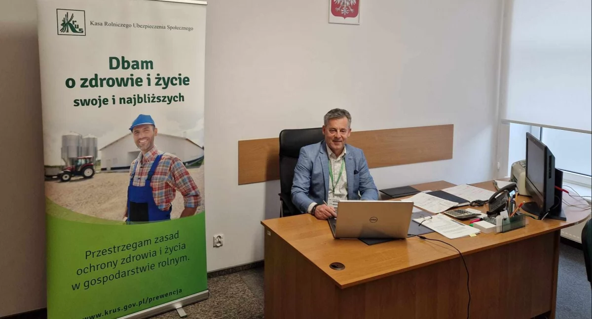 Piotr Fikus nowym kierownikiem Placówki Terenowej KRUS w Kartuzach