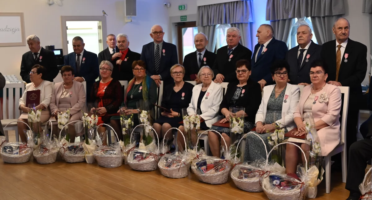 Złote i diamentowe małżeństwa z gminy Stężyca uhonorowane