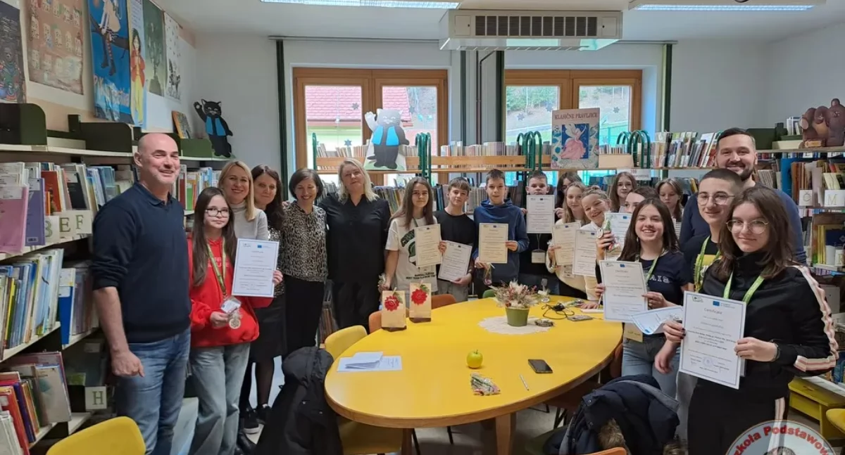 Zielone kroki po Europie. Uczniowie z Kartuz w Słowenii na projekcie Erasmus+