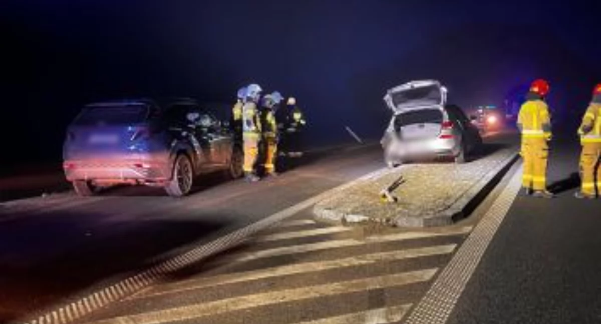Pijany i z dożywotnim zakazem prowadzenia pojazdów 28-latek doprowadził do kolizji