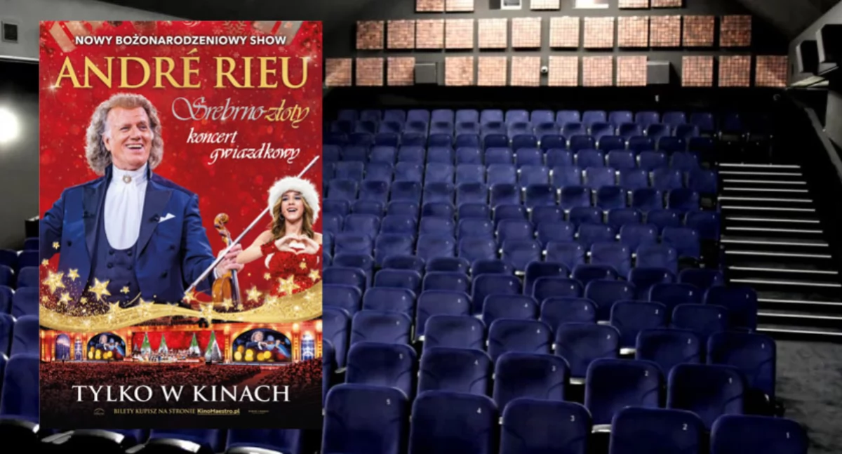 Kartuzy. Retransmisja show André Rieu pt. „Srebrno-złoty koncert gwiazdkowy”