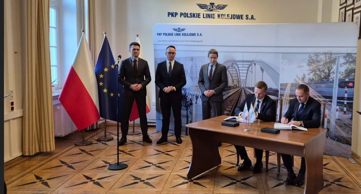 Jest wykonawca linii kolejowej Somonino-Kartuzy