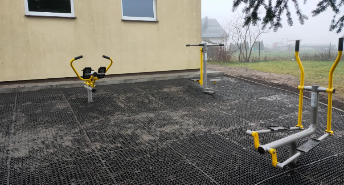 Nowa siłownia zewnętrzna w Hopowie już gotowa
