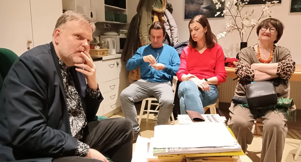 Kartuzy. Spotkanie literackie z Andrzejem Mestwinem Facem