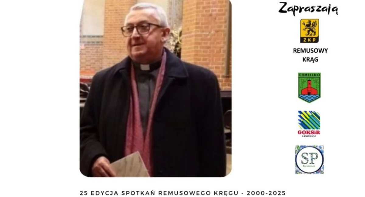 Borzestowo. Spotkanie Remusowego Kręgu - gościem specjalnym będzie ks. prof. dr hab. Jan Walkusz