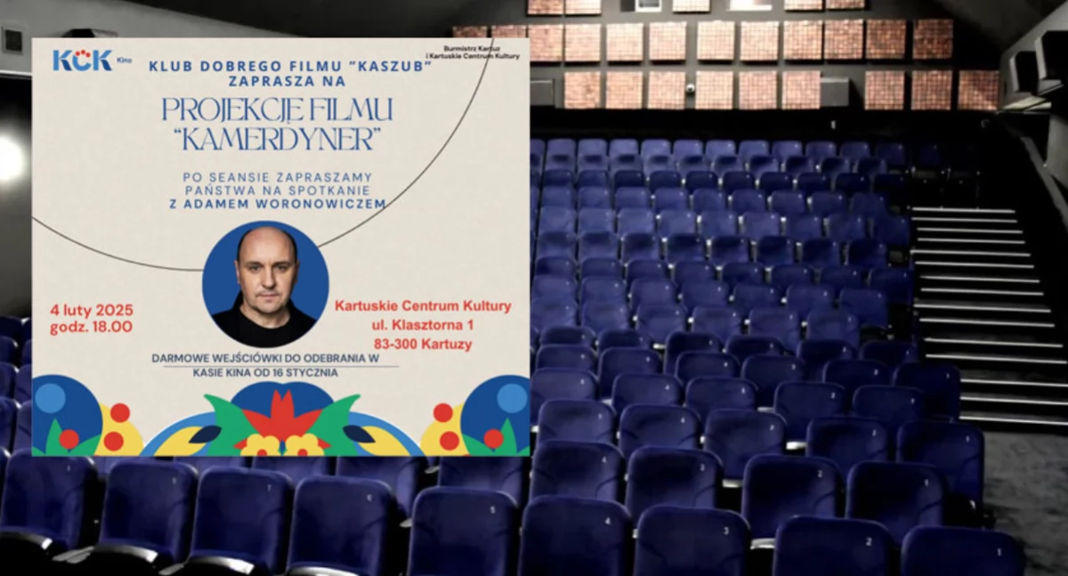 Kartuzy. Projekcja filmu 