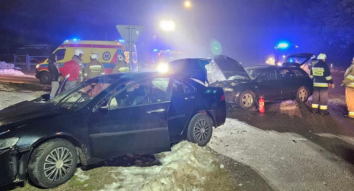 Nowa Wieś. Zderzenie dwóch pojazdów