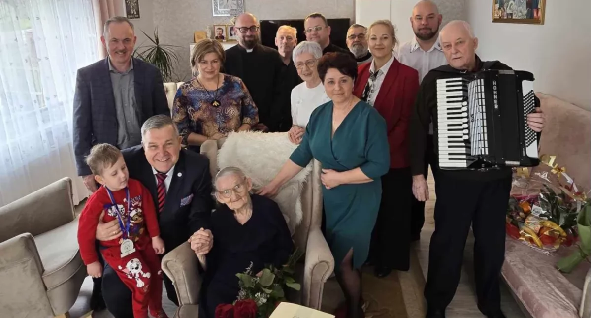 Wyjątkowy jubileusz w Staniszewie. Stefania Kreft skończyła 101 lat