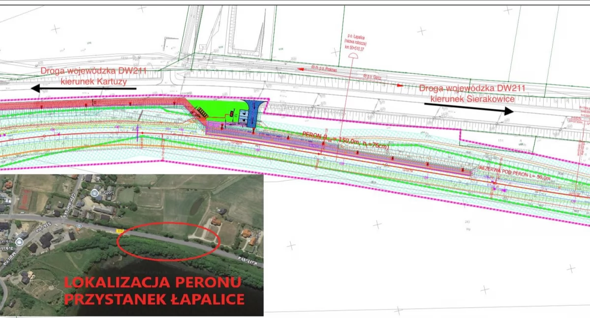Modernizacja linii kolejowej Kartuzy - Sierakowice inwestycją strategiczną. Znamy też plan peronów!