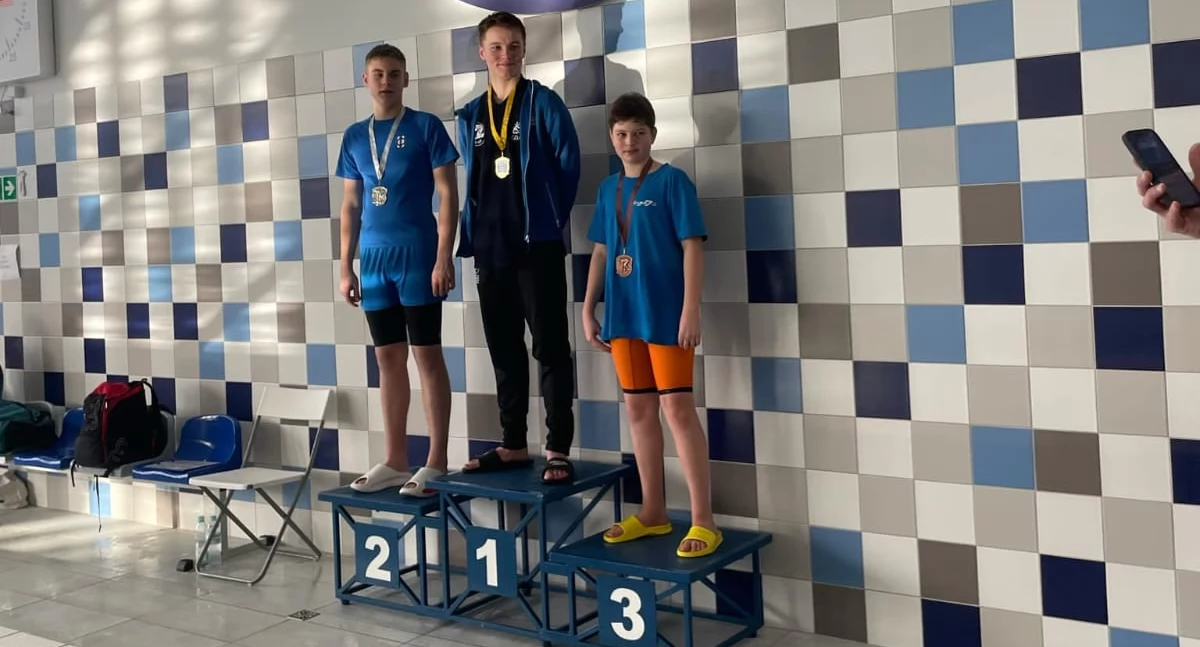 Pływacy GKS Cartusia z medalami w I Rundzie Ligi Województwa Pomorskiego
