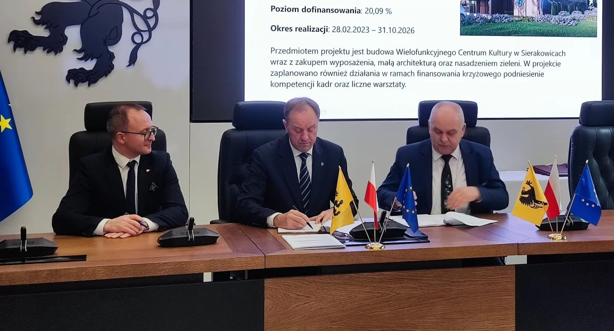 Gmina Sierakowice pozyskała 5 milionów zł na budowę Wielofunkcyjnego Centrum Kultury