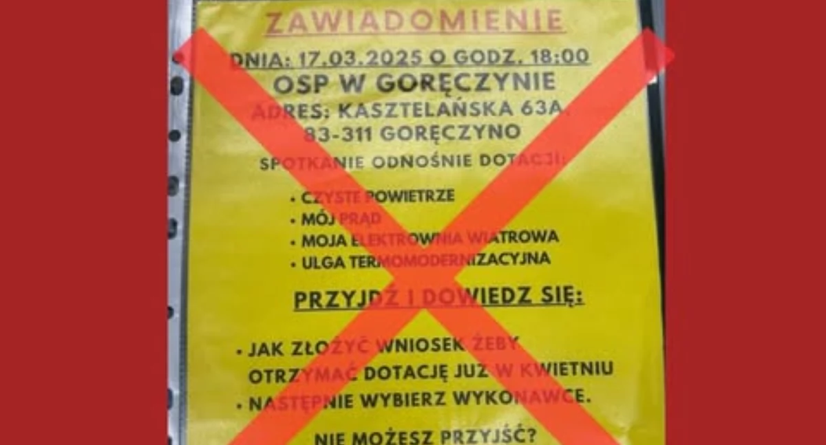 W gminie Somonino pojawiły się fałszywe oferty dofinansowań. Sprawdź, jak się zabezpieczyć