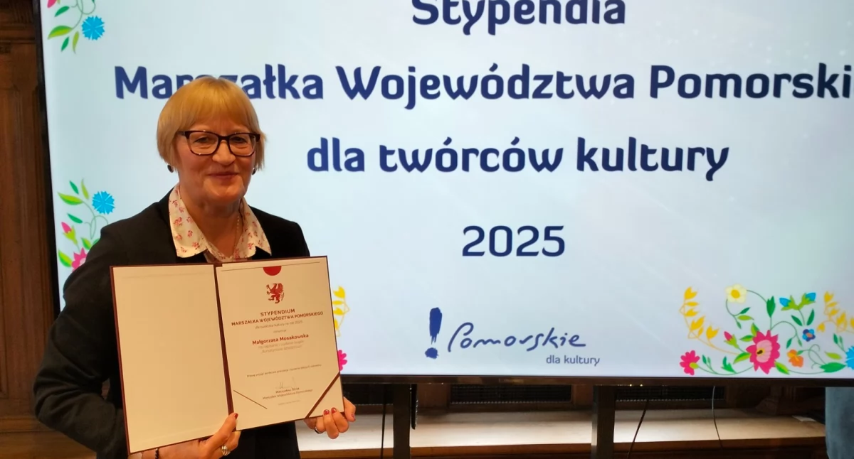 Nauczycielka z Banina Małgorzata Mosakowska wśród stypendystów marszałka 