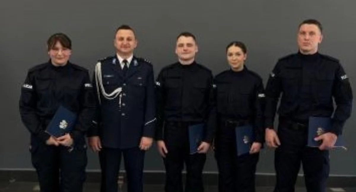 Kartuska policja ma czworo nowych fukcjonariuszy