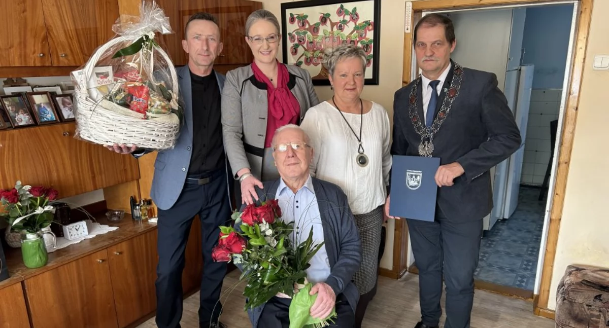 Najstarszy mieszkaniec gminy Somonino - Władysław Dawidowski kończy 100 lat