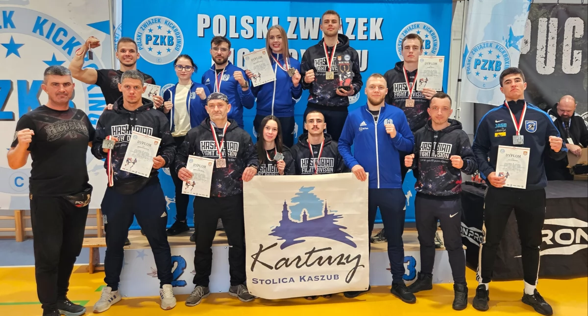 Siedem finałów i dziesięć medali! Rebelia Kartuzy w świetnej formie