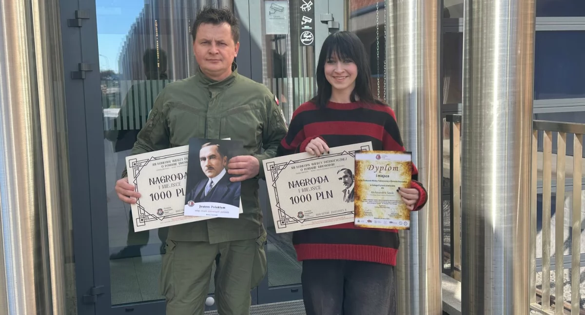 Aleksandra Szulc z  PZS w Sierakowicach zdobyła I miejsce w prestiżowym konkursie historycznym