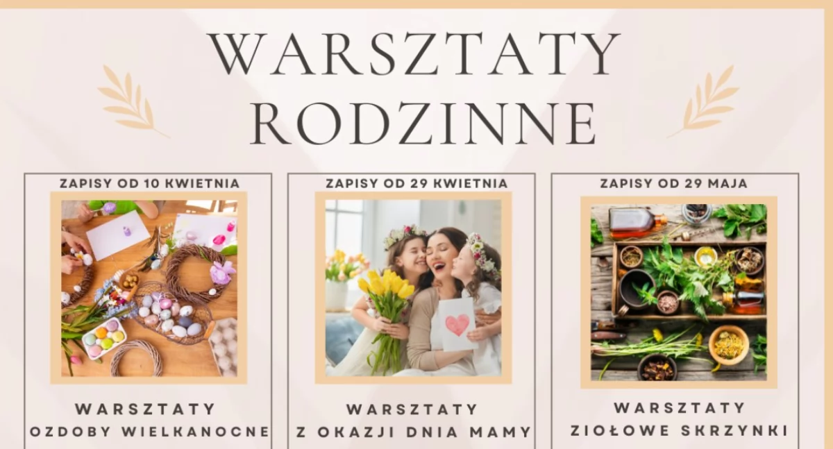 W gminie Somonino rusza kolejna edycja warsztatów rodzinnych