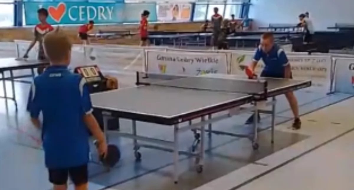 Kolejne sukcesy chłopców z Mini Klubu Tenisa Stołowego w Galerii na Wzgórzu w Kartuzach 